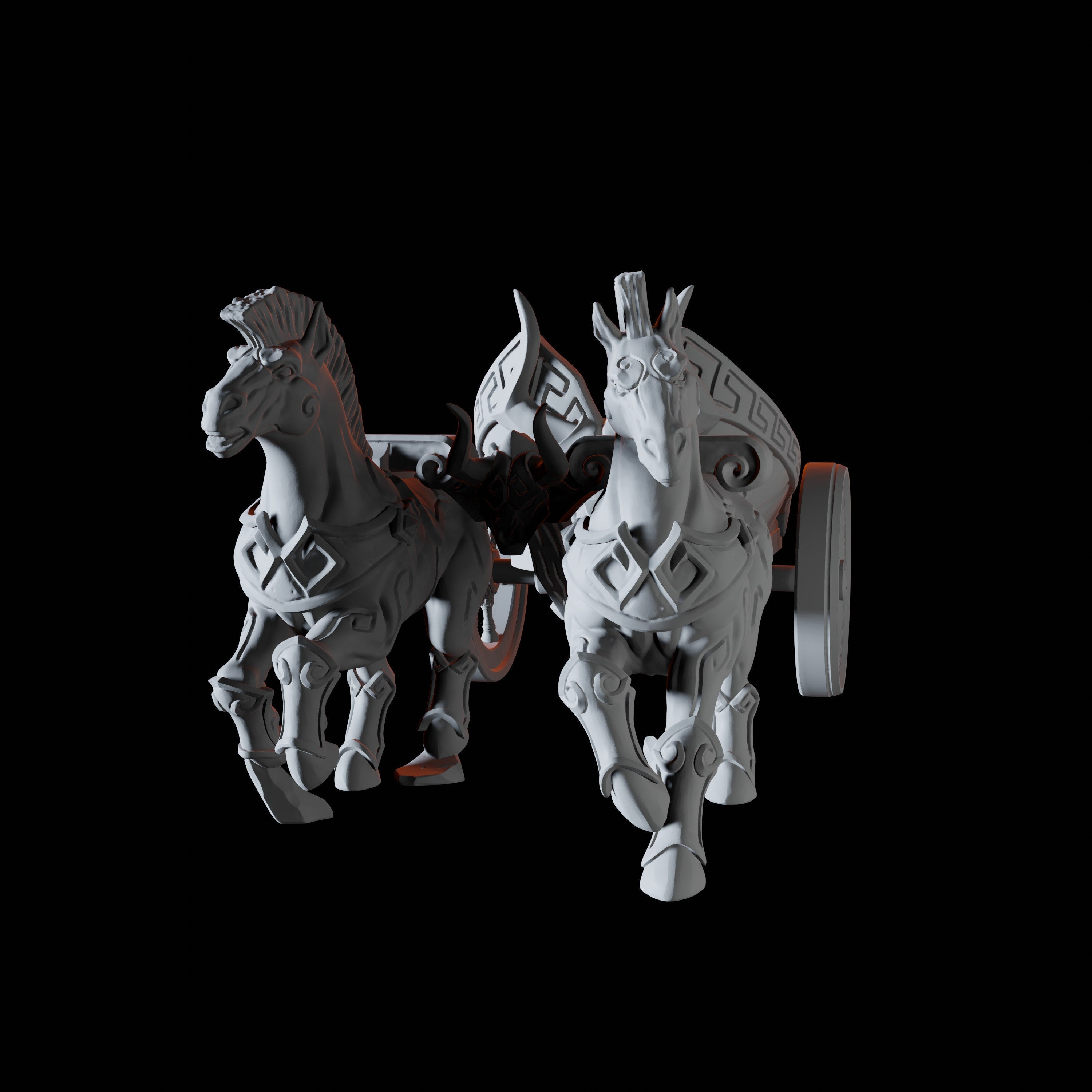 War Chariot A Miniature for Dungeons and Dragons - Myth Forged