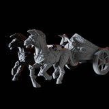 War Chariot B Miniature for Dungeons and Dragons, Pathfinder or other TTRPGs