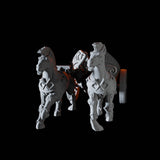 War Chariot B Miniature for Dungeons and Dragons, Pathfinder or other TTRPGs