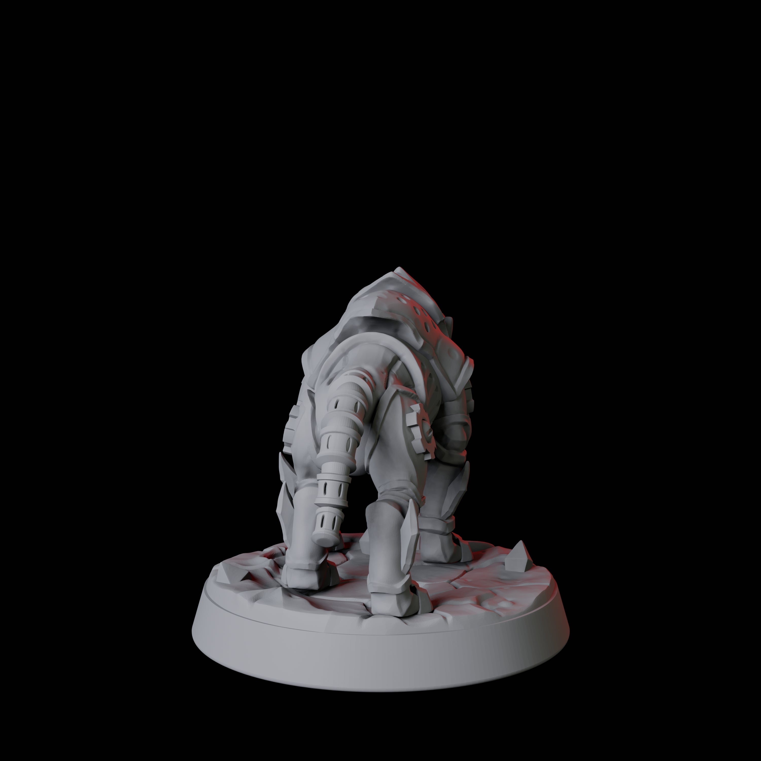 Warforged Dog A Miniature for Dungeons and Dragons, Pathfinder or other TTRPGs