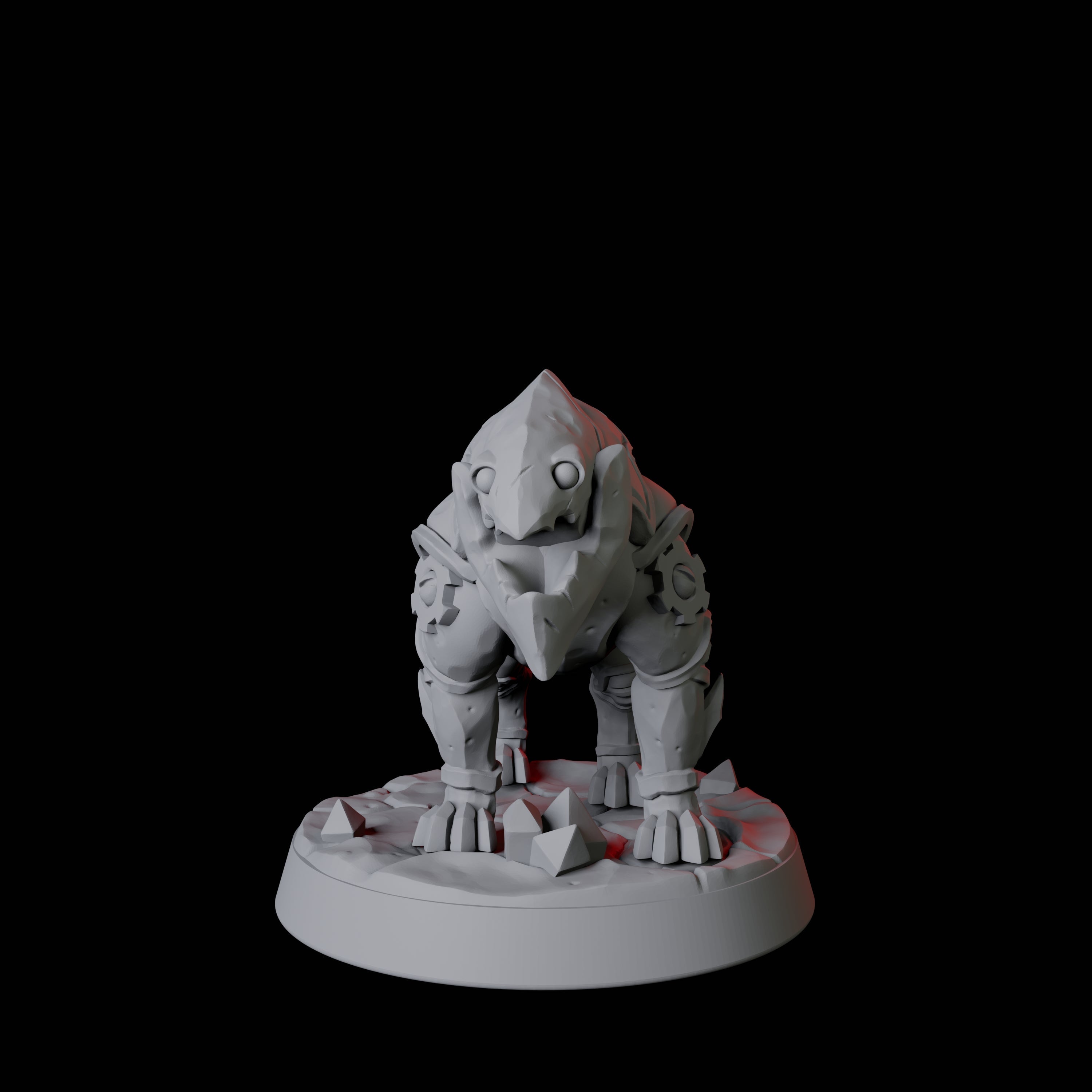 Warforged Dog A Miniature for Dungeons and Dragons, Pathfinder or other TTRPGs