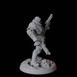 Warforged Gunslinger Fighter Miniature for Dungeons and Dragons, Pathfinder or other TTRPGs