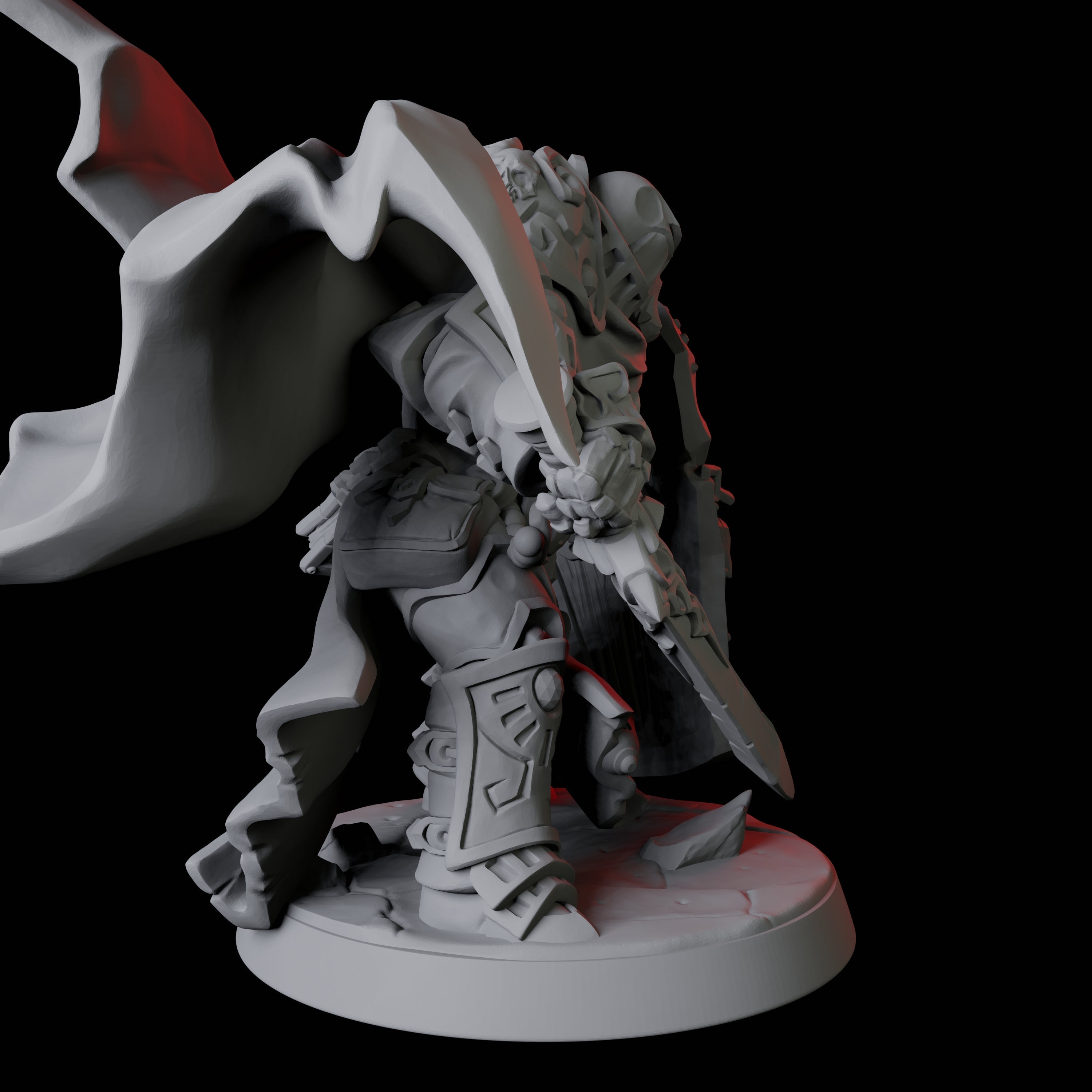 Warforged Paladin Fighter Miniature for Dungeons and Dragons, Pathfinder or other TTRPGs