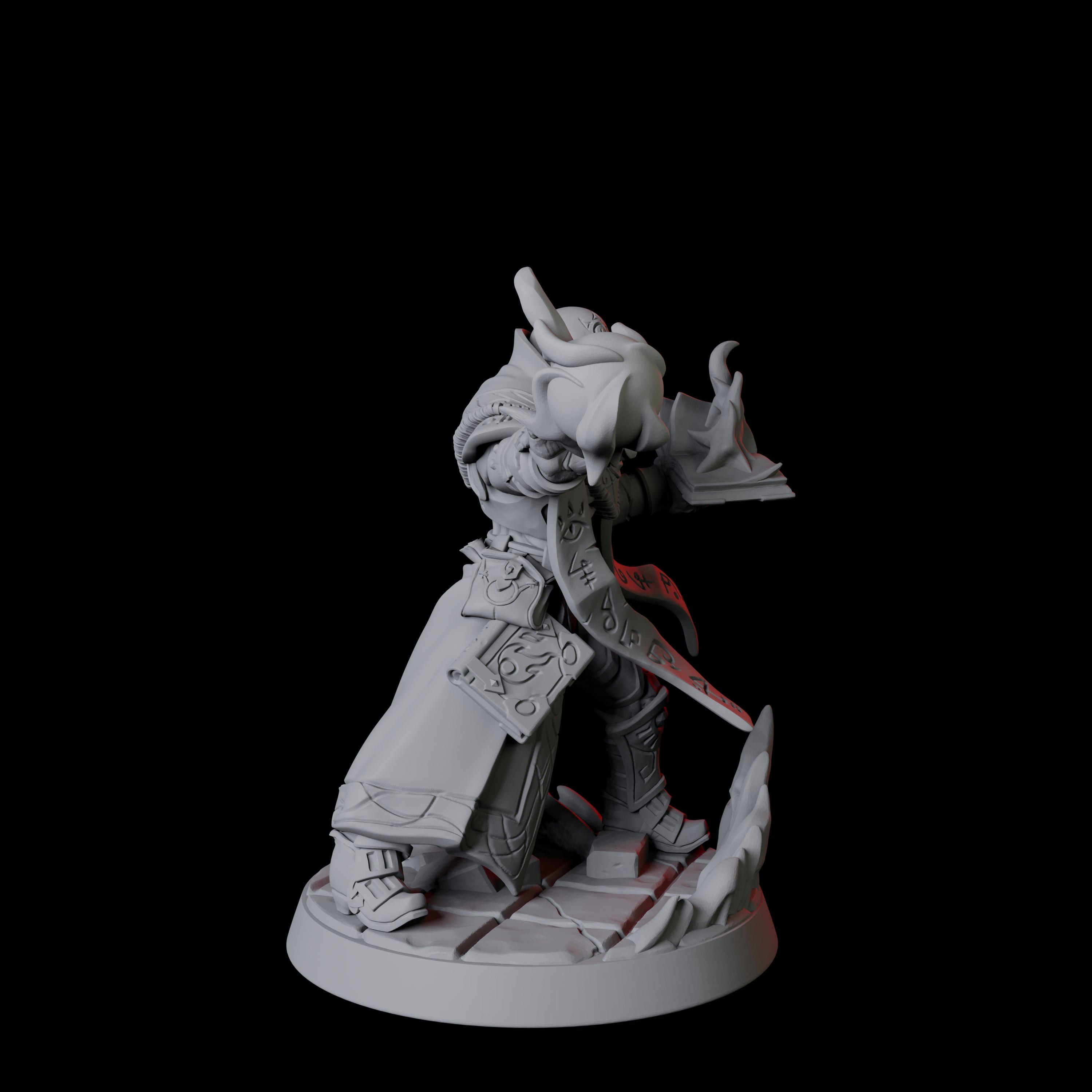 Warforged Wizard Miniature for Dungeons and Dragons, Pathfinder or other TTRPGs