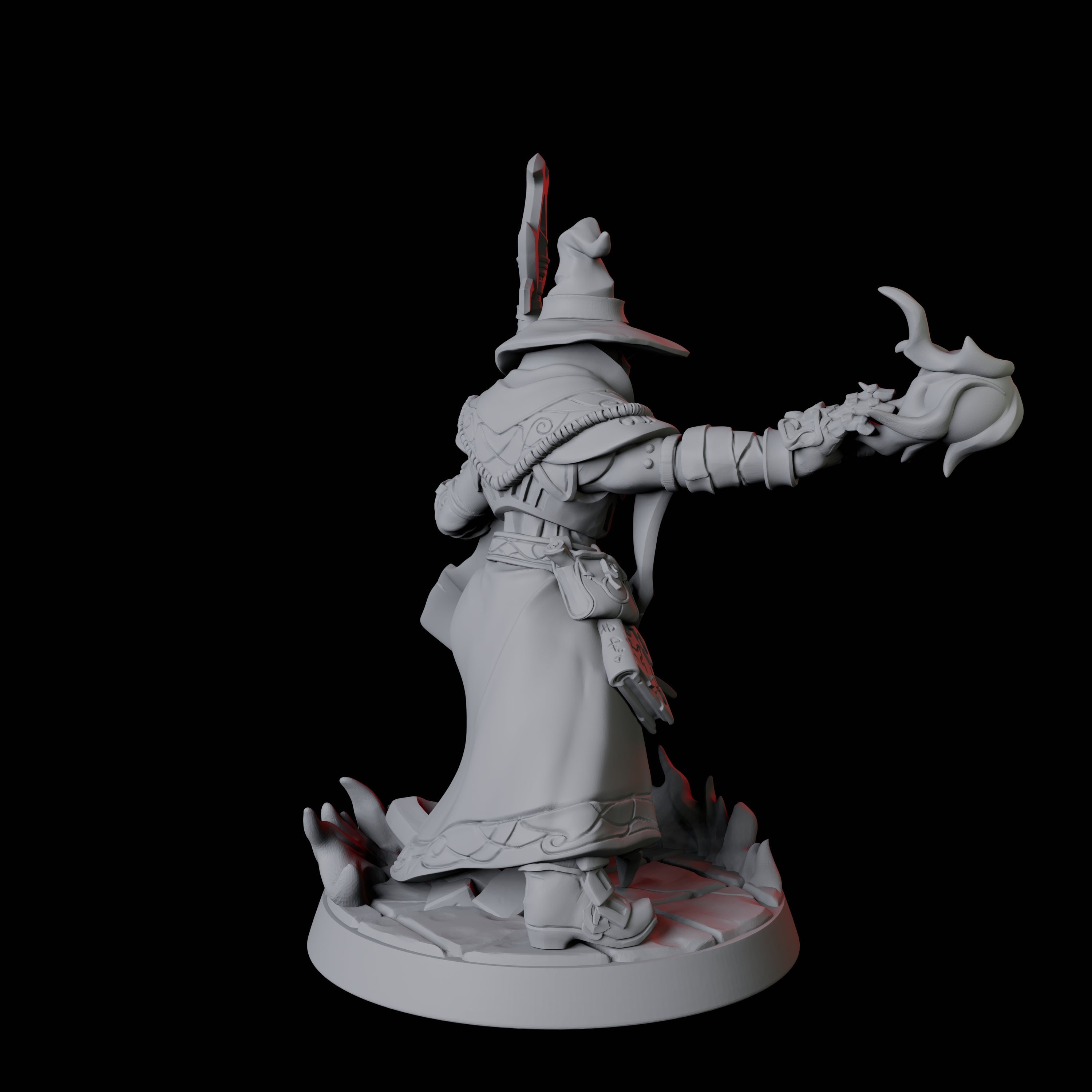 Warforged Wizard Miniature for Dungeons and Dragons, Pathfinder or other TTRPGs