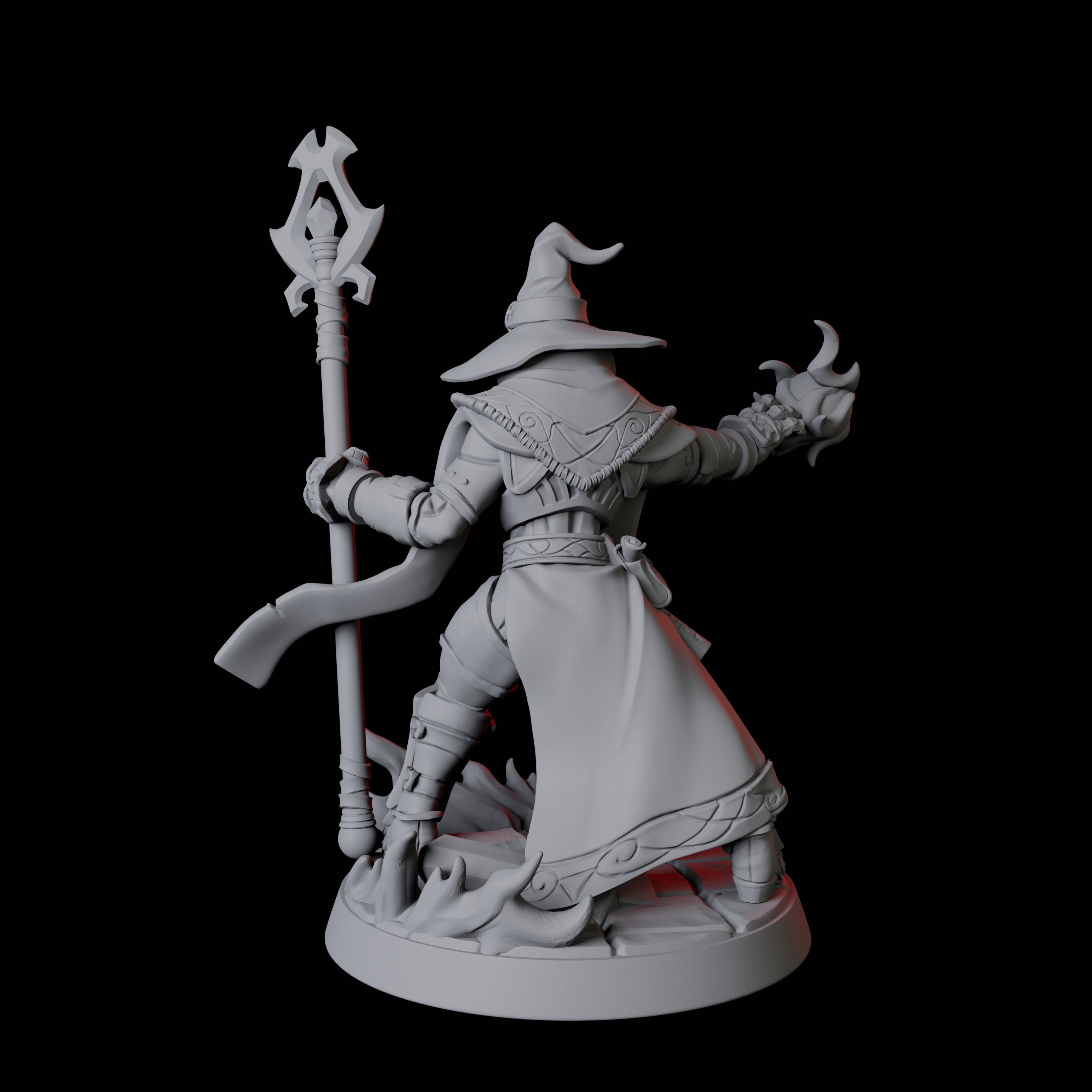 Warforged Wizard Miniature for Dungeons and Dragons, Pathfinder or other TTRPGs