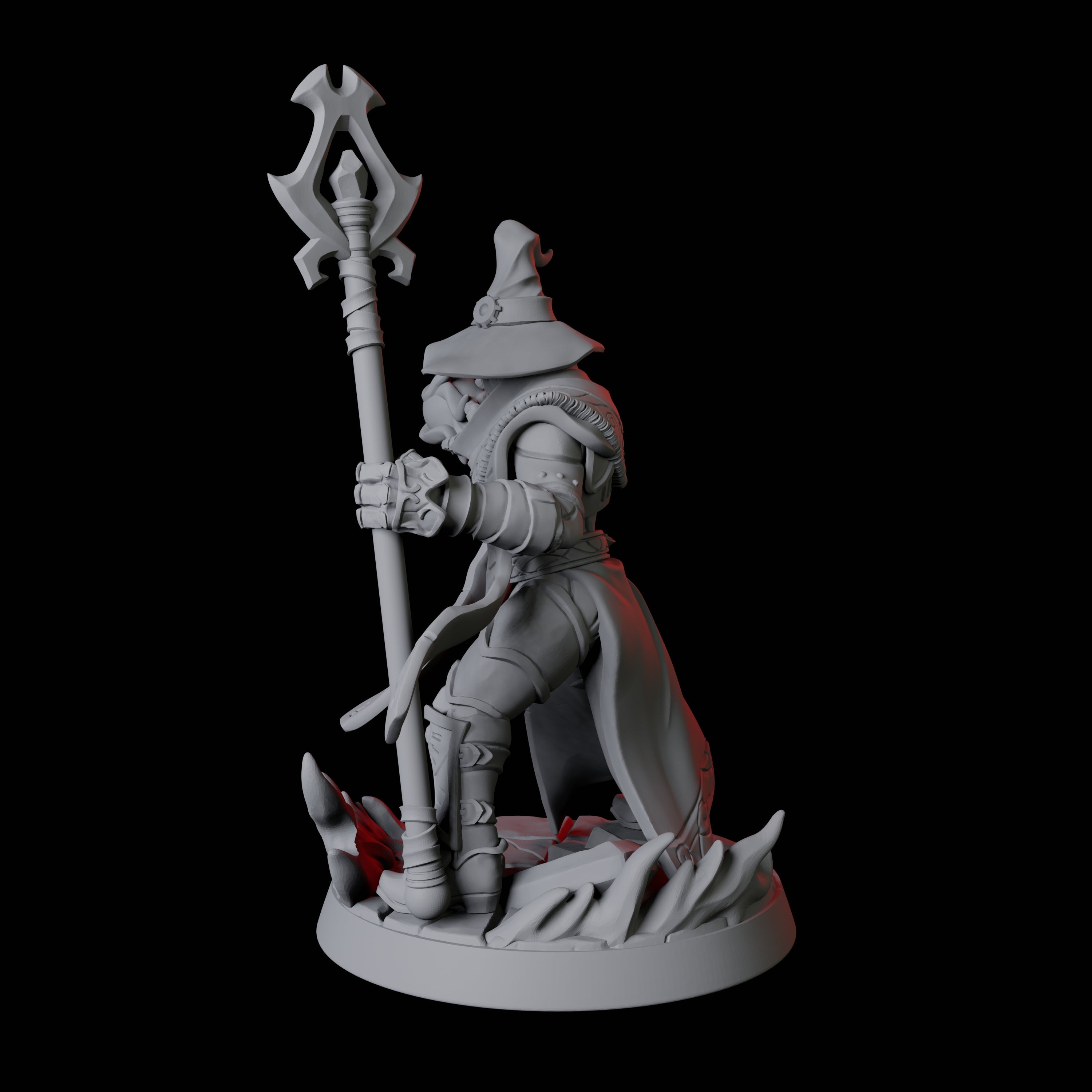 Warforged Wizard Miniature for Dungeons and Dragons, Pathfinder or other TTRPGs