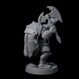 Warlike Tortle A Miniature for Dungeons and Dragons, Pathfinder or other TTRPGs