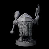 Warlike Tortle A Miniature for Dungeons and Dragons, Pathfinder or other TTRPGs