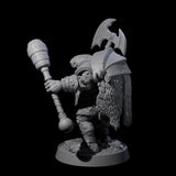 Warlike Tortle A Miniature for Dungeons and Dragons, Pathfinder or other TTRPGs