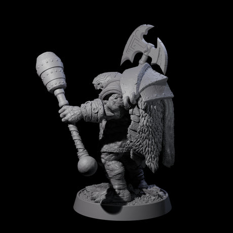 Warlike Tortle A Miniature for Dungeons and Dragons, Pathfinder or other TTRPGs