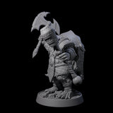 Warlike Tortle A Miniature for Dungeons and Dragons, Pathfinder or other TTRPGs