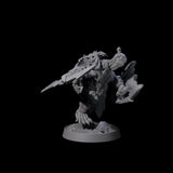 Warlike Tortle B Miniature for Dungeons and Dragons, Pathfinder or other TTRPGs