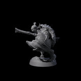 Warlike Tortle B Miniature for Dungeons and Dragons, Pathfinder or other TTRPGs