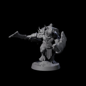Warlike Tortle B Miniature for Dungeons and Dragons, Pathfinder or other TTRPGs