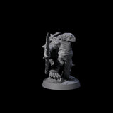 Warlike Tortle C Miniature for Dungeons and Dragons, Pathfinder or other TTRPGs