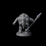 Warlike Tortle C Miniature for Dungeons and Dragons, Pathfinder or other TTRPGs