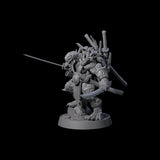 Warlike Tortle D Miniature for Dungeons and Dragons, Pathfinder or other TTRPGs