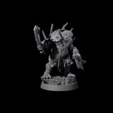 Warlike Tortle E Miniature for Dungeons and Dragons, Pathfinder or other TTRPGs