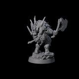 Warlike Tortle E Miniature for Dungeons and Dragons, Pathfinder or other TTRPGs