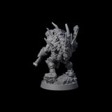 Warlike Tortle E Miniature for Dungeons and Dragons, Pathfinder or other TTRPGs