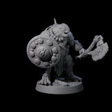 Warlike Tortle F Miniature for Dungeons and Dragons, Pathfinder or other TTRPGs