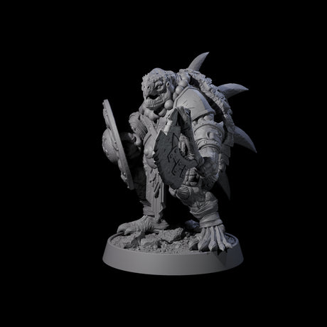 Warlike Tortle F Miniature for Dungeons and Dragons, Pathfinder or other TTRPGs