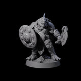 Warlike Tortle F Miniature for Dungeons and Dragons, Pathfinder or other TTRPGs