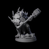 Warlike Tortle G Miniature for Dungeons and Dragons, Pathfinder or other TTRPGs