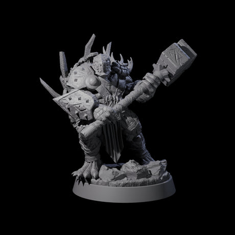 Warlike Tortle G Miniature for Dungeons and Dragons, Pathfinder or other TTRPGs