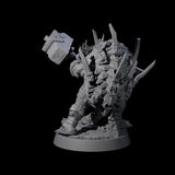 Warlike Tortle G Miniature for Dungeons and Dragons, Pathfinder or other TTRPGs