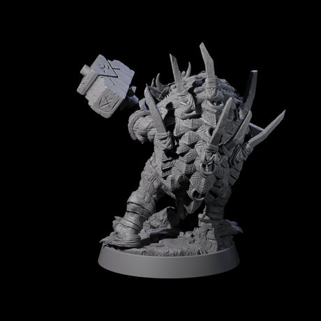Warlike Tortle G Miniature for Dungeons and Dragons, Pathfinder or other TTRPGs