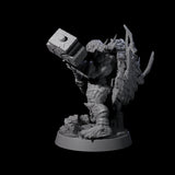 Warlike Tortle G Miniature for Dungeons and Dragons, Pathfinder or other TTRPGs