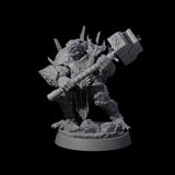 Warlike Tortle G Miniature for Dungeons and Dragons, Pathfinder or other TTRPGs