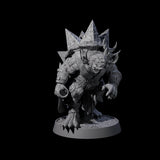 Warlike Tortle H Miniature for Dungeons and Dragons, Pathfinder or other TTRPGs