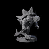 Warlike Tortle H Miniature for Dungeons and Dragons, Pathfinder or other TTRPGs
