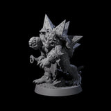 Warlike Tortle H Miniature for Dungeons and Dragons, Pathfinder or other TTRPGs
