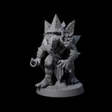 Warlike Tortle H Miniature for Dungeons and Dragons, Pathfinder or other TTRPGs