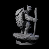 Warlike Tortle I Miniature for Dungeons and Dragons, Pathfinder or other TTRPGs