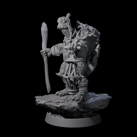 Warlike Tortle I Miniature for Dungeons and Dragons, Pathfinder or other TTRPGs