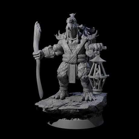 Warlike Tortle I Miniature for Dungeons and Dragons, Pathfinder or other TTRPGs