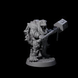Warlike Tortle J Miniature for Dungeons and Dragons, Pathfinder or other TTRPGs