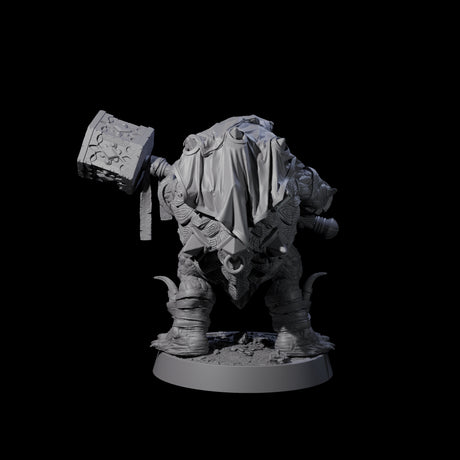 Warlike Tortle J Miniature for Dungeons and Dragons, Pathfinder or other TTRPGs