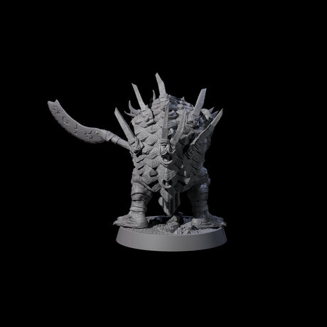 Warlike Tortle K Miniature for Dungeons and Dragons, Pathfinder or other TTRPGs
