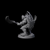 Warlike Tortle K Miniature for Dungeons and Dragons, Pathfinder or other TTRPGs