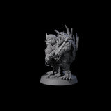 Warlike Tortle K Miniature for Dungeons and Dragons, Pathfinder or other TTRPGs