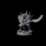 Warlike Tortle K Miniature for Dungeons and Dragons, Pathfinder or other TTRPGs
