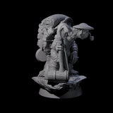 Warlike Tortle M Miniature for Dungeons and Dragons, Pathfinder or other TTRPGs