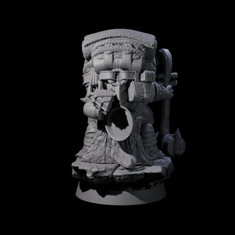 Warlike Tortle M Miniature for Dungeons and Dragons, Pathfinder or other TTRPGs