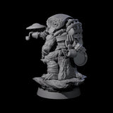Warlike Tortle M Miniature for Dungeons and Dragons, Pathfinder or other TTRPGs